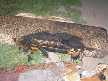 Сегодня ночью на Молодежном горела квартира 