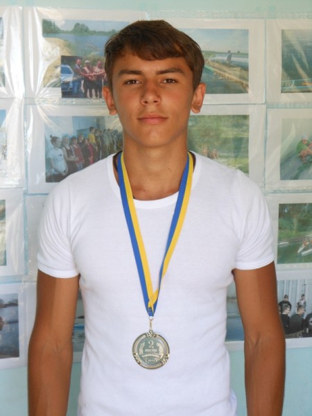 Кременчужанин Даниил Гордиенко выиграл «серебро» на чемпионате Украины по гребле на каноэ
