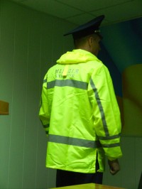 Кременчугская милиция купила себе евро-куртки для дождливой погоды