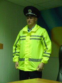 Кременчугская милиция купила себе евро-куртки для дождливой погоды