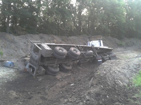 На Полтавщине автомобиль с россиянами врезался в фуру: есть жертвы