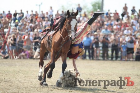 На фестивале «The Best City.UA» реконструировали казацкую битву