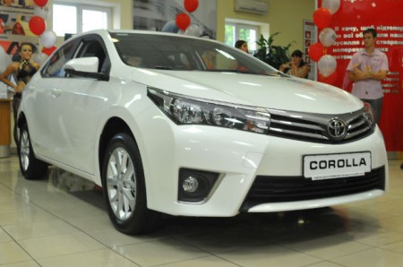 В Кременчуге дебютировала Toyota Corolla 11-го поколения