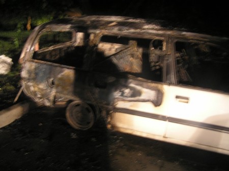 В Кременчуге в субботу, 3 августа, горело три автомобиля
