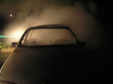 В Кременчуге в субботу, 3 августа, горело три автомобиля