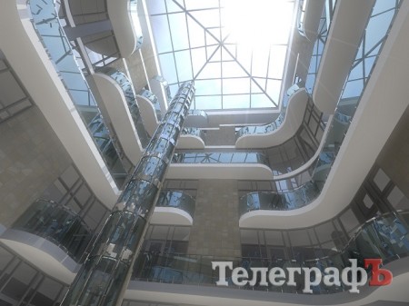 Начальник милиции Львова Сергей Зюбаненко на рабочем столе держит герб Кременчуга