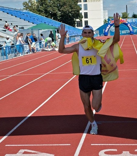 Кременчужанин Игорь Слюсаренко стал третьим в международном марафоне