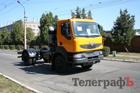 В Кременчуге создали мобильный малотоннажный КрАЗ с газовым двигателем