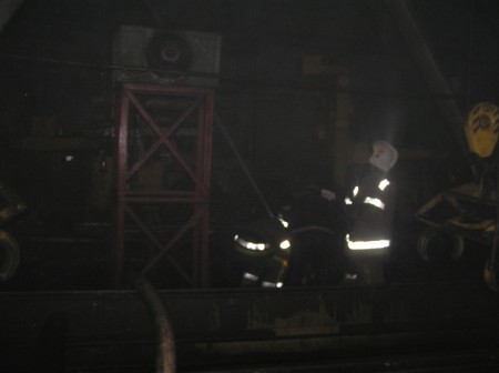 Ночью в Кременчуге горел Крюковский вагонзавод