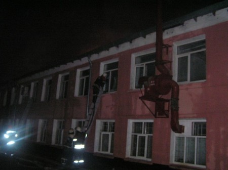 Ночью в Кременчуге горел Крюковский вагонзавод