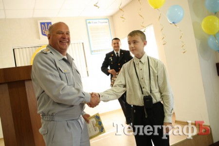 Кременчугские пожарные празднуют День спасателя