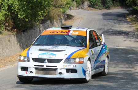 Экипаж Юрия Шаповалова сошел с дистанции на ралли в Ялте и не смог побороться за кубок Европы