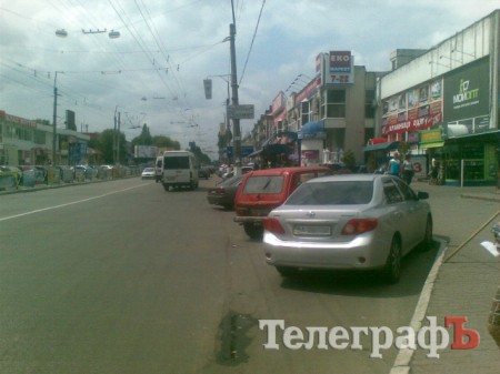 Чудеса кременчугской парковки