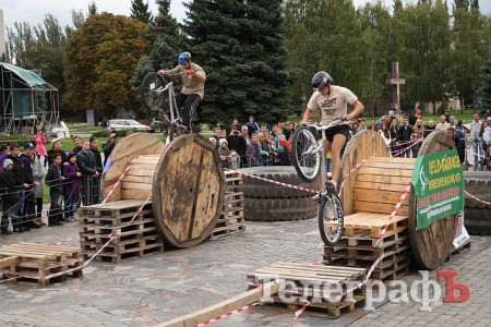 Extreme-zone 2013: впервые в Кременчуге велотриал