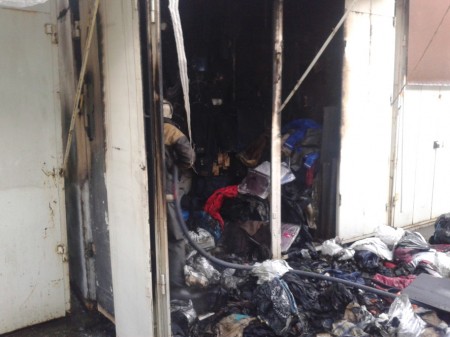 Пожар на Приднепровском рынке: названа причина