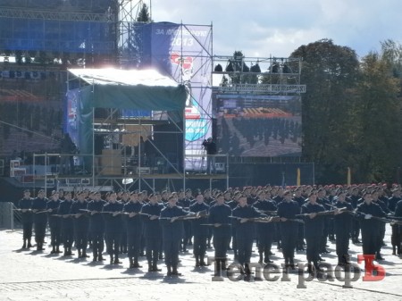Генеральная репетиция военного парада