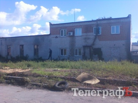 В Кременчуге неизвестные обокрали админздание ДРСУ