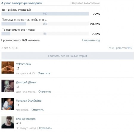 В Кременчуге пошел первый снег
