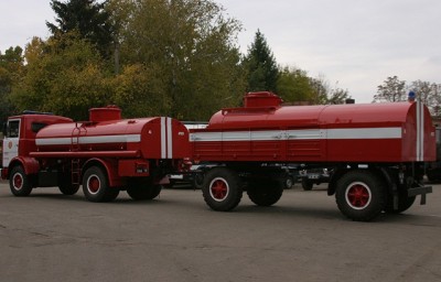 У полтавских пожарных появился автомобиль, вмещающий 15 тонн воды