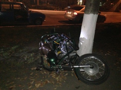 В Кременчуге в ДТП погиб мотоциклист