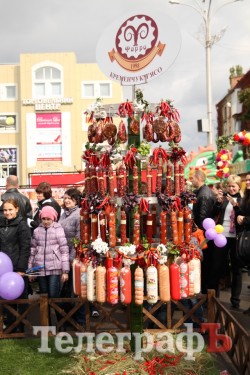 Победительницей кременчугского «Парада цветов-2013» стала цветочная корова