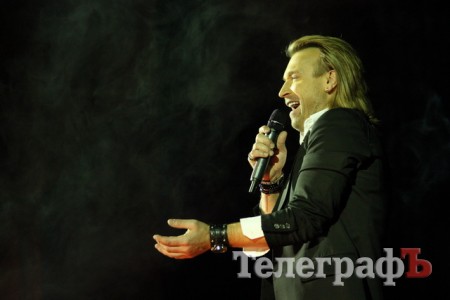 Концерт Олега Винника в Кременчуге прошел на «ура!»