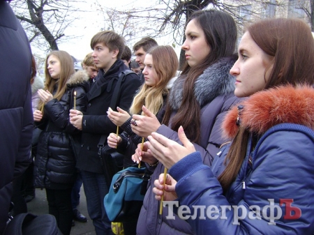Правда о Голодоморе: митинг реквием общественных активистов в Кременчуге