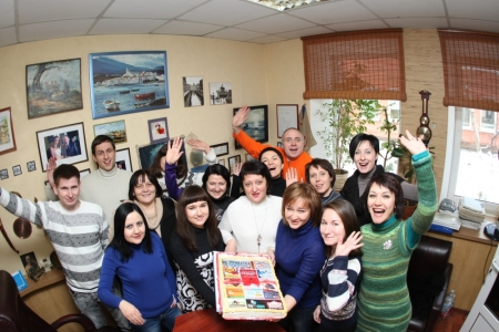 Креативный подарок Издательскому дому “Приватна газета” к юбилею