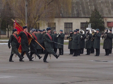 Кременчугские артиллеристы празднуют 71-ю годовщину создания части