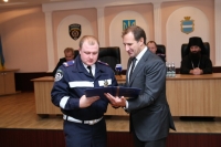В День милиции кременчугским правоохранителям дали по 500 гривен, а лучших – наградили грамотами
