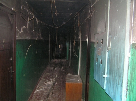В Кременчуге сгорела квартира