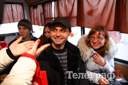 "Маршрутка любви" в Кременчуге