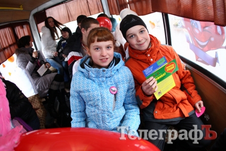 "Маршрутка любви" в Кременчуге