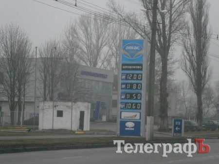 За сутки бензин снова подорожал на 10-60 коп/литр