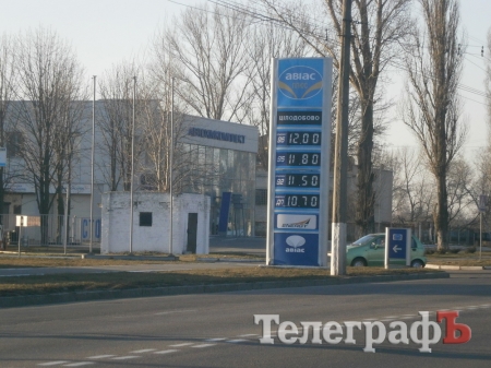 В Кременчуге доллар подешевел, а бензин — нет