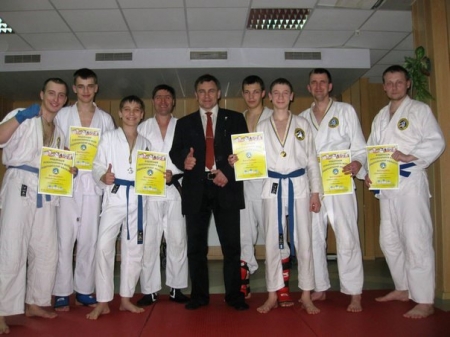 В Кременчуге состоялись соревнования по рукопашному бою