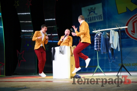 В Кременчуге состоялся первый четвертьфинал лиги КВН "TALANT"