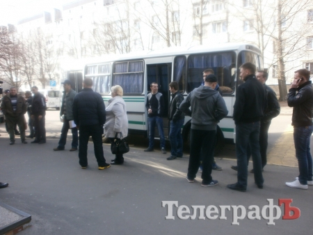 Из Кременчуга отправили партию военных – на учебные сборы