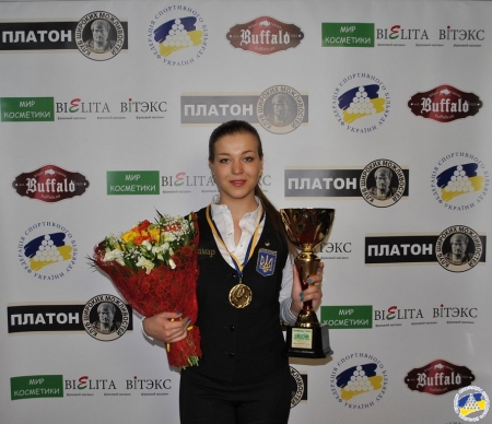 Кременчугская бильярдистка Анастасия Ковальчук — чемпионка Кубка «Весенний Киев» Кременчугская бильярдистка Анастасия Ковальчук — чемпионка Кубка «Весенний Киев»