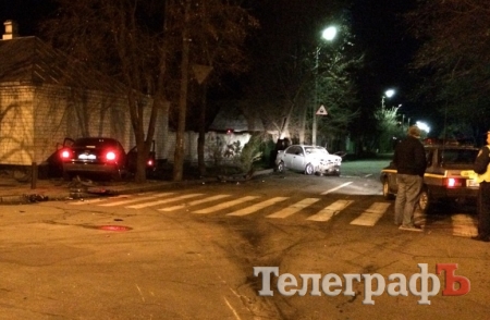 В Кременчуге столкнулись Audi A6 и  Daewoo: 4 пострадавших