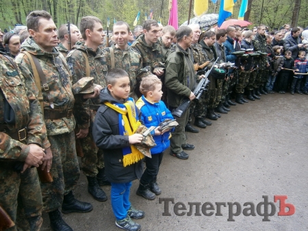 Кременчужане почтили Героев Холодного Яра и Небесной сотни