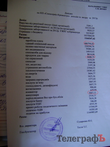 Гарифов за месяц «съедал» больше, чем за год все собаки в кременчугском приюте