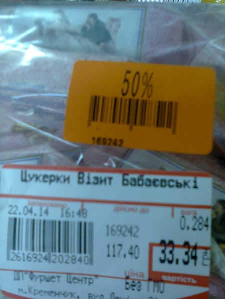Война Бабаева и Мельника увековечена в конфетах
