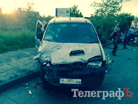 В Кременчуге Hyundai смял «Таврию»: водитель умер