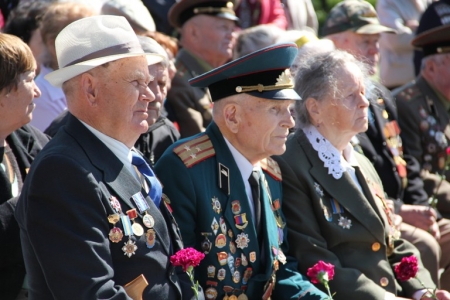 В Кременчуге поздравили ветеранов Автозаводского района