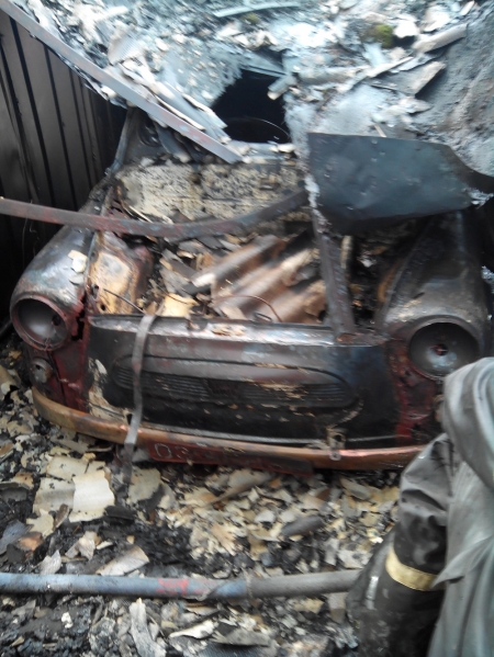 В Кременчуге чуть не сгорел «Запорожец» В Кременчуге чуть не сгорел «Запорожец»