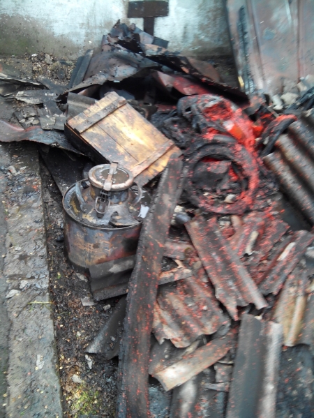 В Кременчуге чуть не сгорел «Запорожец»