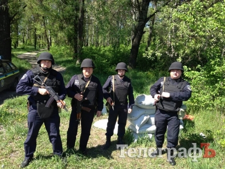 Как кременчугские милиционеры служат на Донбассе