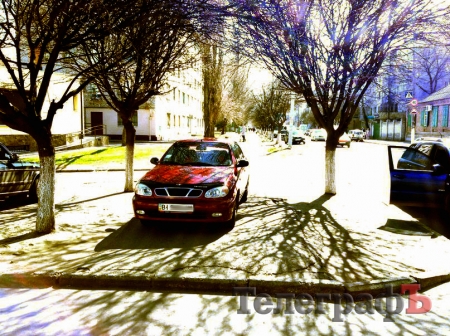 Чудеса кременчугской парковки