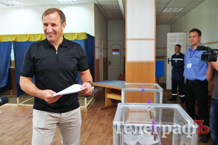 Мэр Кременчуга проголосовал с надеждой на мир и спокойствие